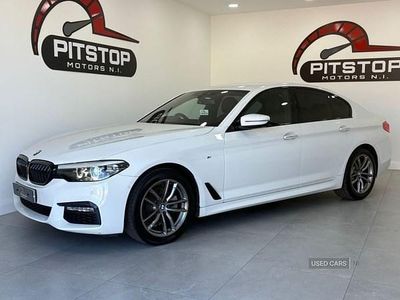 Begagnad BMW 520 M Sport 2018 Vit Sedan