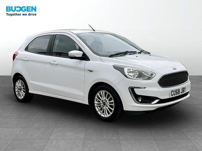 Used Ford Ka Plus Zetec 85 HP (62 kW) 2019 White Hatchback