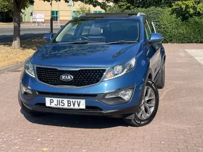 Used Kia Sportage 134 HP (98 kW) 2015 Blue SUV