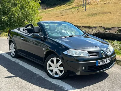 Used Renault Mégane Cabriolet Dynamique 2008 Black Cabriolet