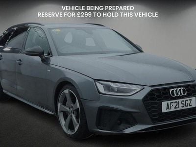 Daytona grey Used 2021 Audi A4 Black Edition Estate | £20,750 (Good price)