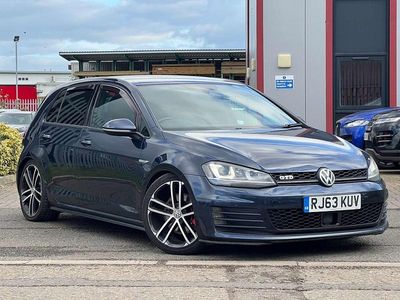 Blue Used 2014 VW Golf VII GTD Hatchback | £7,620 (Expensive)