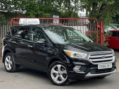 Used Ford Kuga Titanium 180 HP (132 kW) 2017 Black SUV