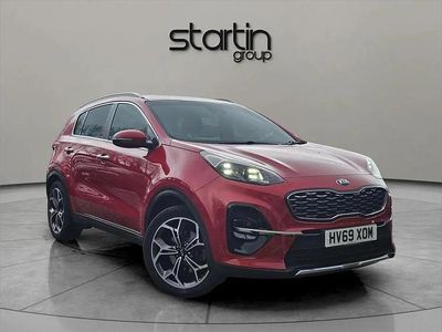 Used Kia Sportage GT-Line 174 HP (127 kW) 2019 Red SUV