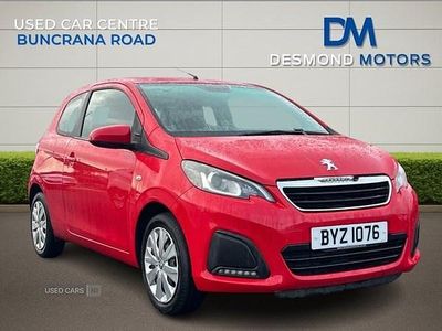 Used Peugeot 108 Active 2018 Red Hatchback