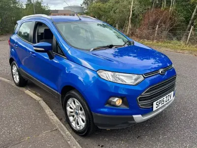 Used Ford Ecosport Titanium 125 HP (91 kW) 2014 Blue SUV