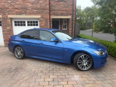 Used BMW 320 M Sport 2015 Blue Sedan