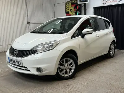 Used Nissan Note Acenta 2016 White Hatchback
