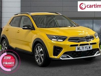 Yellow Used 2021 Kia Stonic GT-Line SUV | £15,250 (Fair price)