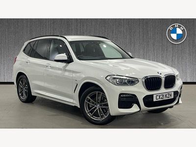 Used BMW X3 M Sport 187 HP (137 kW) 2021 White SUV