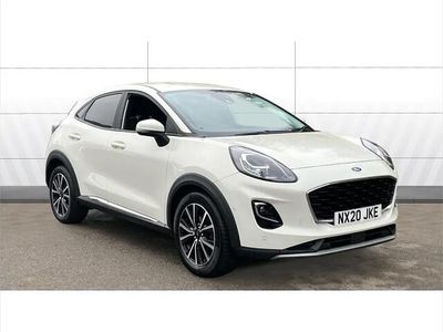 White Used 2020 Ford Puma Titanium SUV | £11,000 (Good price)