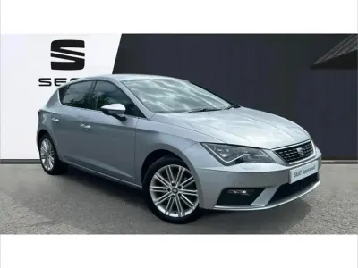 Begagnad Seat Leon XCELLENCE 150 HK (110 kW) 2019 Silver Halvkombi