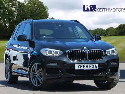Used BMW X3 M Sport 190 HP (139 kW) 2019 Black SUV