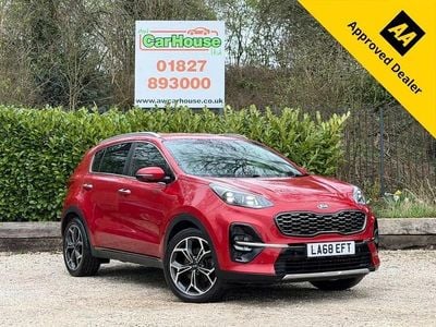 Used Kia Sportage GT-Line 174 HP (127 kW) 2019 Red SUV