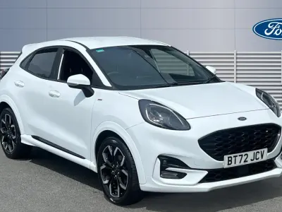 Used Ford Puma ST-Line X 155 HP (114 kW) 2022 White SUV