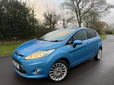 Blue Used 2011 Ford Fiesta Titanium Hatchback | £2,595 (Fair price)