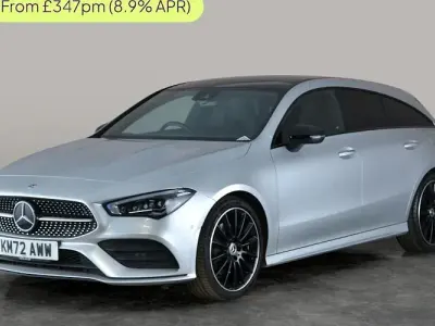 Usado Mercedes CLA220 Shooting Brake AMG Line Premium Plus 190 HP (139 kW) 2022 Prateado Carrinha