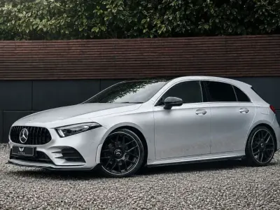 Used Mercedes A200 AMG line 2021 Silver Hatchback
