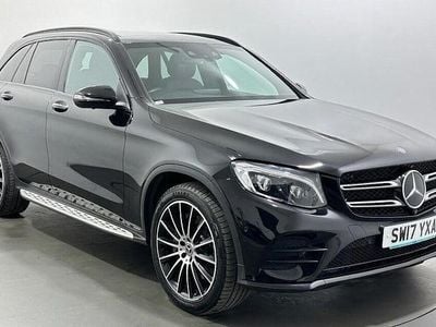 Used Mercedes GLC250 AMG line 204 HP (150 kW) 2017 Black Estate