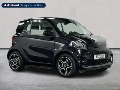 Used Smart ForTwo Electric Drive Premium 60 kW (82 HP) 2022 Black Coupe