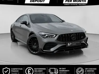 Used Mercedes CLA180 AMG Line Premium 2023 Grey Sedan
