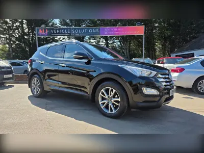 Used Hyundai Santa Fe Premium 194 HP (142 kW) 2014 Black SUV