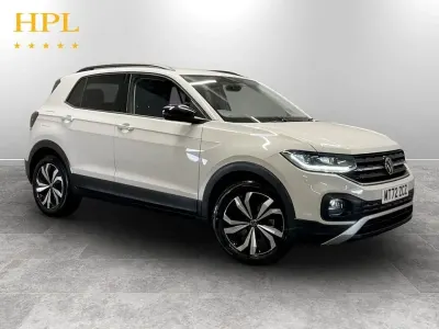 Usado VW T-Cross Black Edition 110 CV (80 kW) 2022 Gris SUV