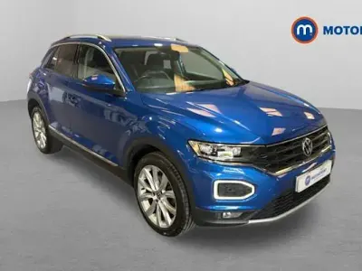 Begagnad VW T-Roc SEL 150 HK (110 kW) 2021 Blå SUV