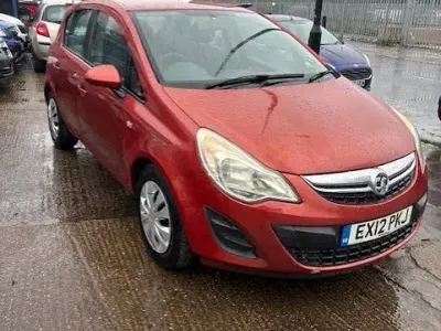 Second-hand Vauxhall Corsa 100 CP (73 kW) 2012 Portocaliu Hatchback