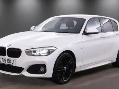 Used BMW 118 M Sport 136 HP (100 kW) 2019 White Hatchback