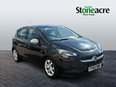Used Vauxhall Corsa 70 HP (51 kW) 2015 Black Hatchback