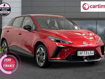 Used MG MG4 EV SE 319 kW (435 HP) 2023 Red Hatchback