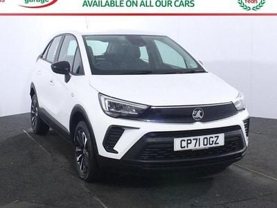 Used Vauxhall Crossland Edition 110 HP (80 kW) 2021 White SUV
