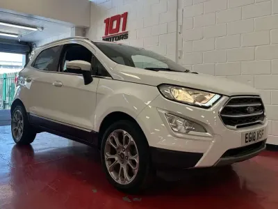 Used Ford Ecosport Titanium 125 HP (91 kW) 2018 White SUV