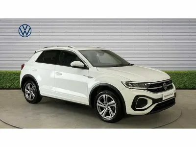 Used VW T-Roc R-line 150 HP (110 kW) 2022 White SUV
