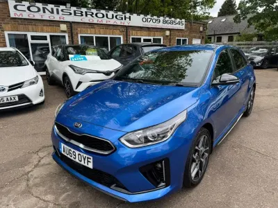 Gebraucht Kia Ceed GT-Line 136 PS (100 kW) 2019 Blau Kleinwagen