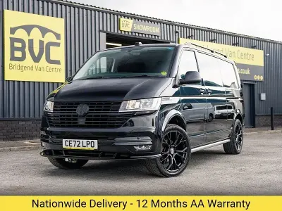 Second-hand VW Transporter Highline 150 CP (110 kW) 2022 Negru Van