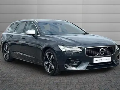 Usado Volvo V90 R-Design 190 CV (139 kW) 2019 Gris Familiar