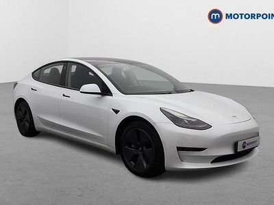 White Used 2021 Tesla Model 3 Long Range AWD Sedan | £20,099 (Fair price)