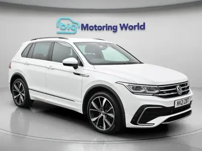 Used VW Tiguan R-line 150 HP (110 kW) 2021 White SUV