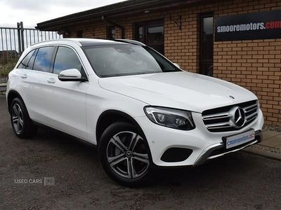 Used Mercedes GLC220 Premium 2019 White Estate
