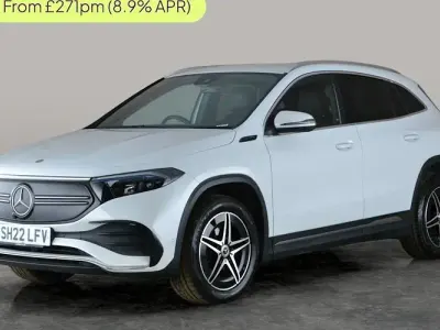 Used Mercedes EQA250 AMG line 139 kW (190 HP) 2022 White SUV