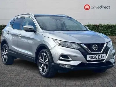 Used Nissan Qashqai N-Connecta 140 HP (102 kW) 2020 Silver SUV