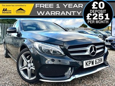 used Mercedes C220 C Class 2.1AMG Line G-Tronic+ Euro 6 Saloon