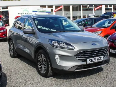 Second-hand Ford Kuga Titanium 120 CP (88 kW) 2021 Argintiu SUV