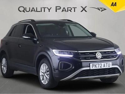 Black Used 2022 VW T-Roc Life SUV | £14,544 (Good price)