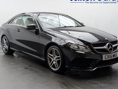 Used Mercedes E200 AMG line 184 HP (135 kW) 2015 Black Coupe