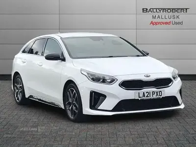 Begagnad Kia ProCeed GT-Line 160 HK (117 kW) 2021 Vit Kombi