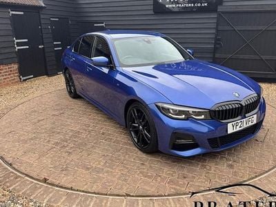 Used BMW 320 M Sport 190 HP (139 kW) 2021 Blue Sedan