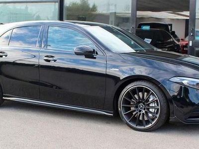Black Used 2022 Mercedes A35 AMG Premium Plus Hatchback | £27,490 (Fair price)